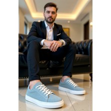 Benerly Erkek Bağcıklı Süet Sneaker Standart Kalıp Taban Fonksiyonel Dayanıklı Kaliteli Konforlu Şık