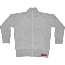 Organickid Basic Çocuk Gri Sweatshirt
