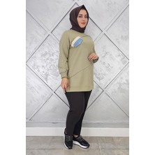 Pys Giyim Kadın Cep Görünümlü Tesettür Tunik