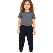 Organickid Basic Çocuk Lacivert Eşofman Altı