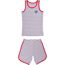 Organickid Party Kadın Atlet ve Şort Pijama Takımı