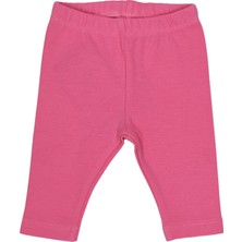 Organickid Basic Kız Bebek Şeker Pembe Tayt