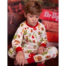 Organickid Very Merry Çocuk Pijama Takımı