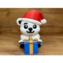 Hasfar Tech Yılbaşı Ayıcık Figürü | Noel Temalı Hediye Süsü 12CM