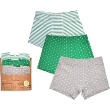 Organickid Star Cotton Erkek Çocuk Iç Çamaşır Set 3'lü