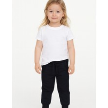 Organickid Basic Çocuk Siyah Eşofman Altı