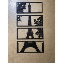 Aycer 22,5*10 cm Eyfel Kulesi Duvar Posteri Harika Şık Tasarım