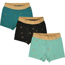 Organickid Charmed Erkek Çocuk Boxer Set 3'lü