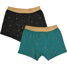 Organickid Charmed Erkek Boxer 2'li Set