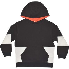 Organickid Gamer Çocuk Antrasit Kapüşonlu Sweatshirt