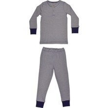 Organickid Cranberry Erkek Çocuk Lacivert Pijama Takımı