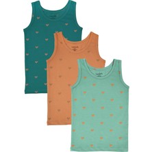 Organickid Charmed Kız Çocuk Atlet Seti 3'lü