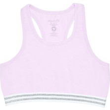 Organickid Sporty Kız Çocuk Lila Büstiyer