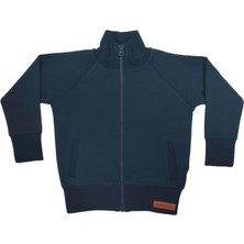 Organickid Basic Çocuk Lacivert Sweatshirt