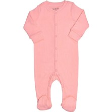Organickid Cosy Kız Bebek Pembe Tulum