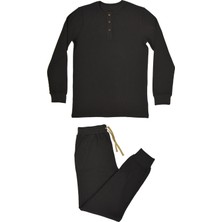 Organickid Charmed Erkek Antrasit Patlı Pijama Takımı