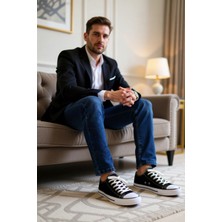 Benerly Erkek Bağcıklı Düşük Bilekli Sneaker Kumaş Kalıp Standart Fonksiyonel Dayanıklı Kaliteli Şık