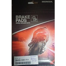 Honda Forza Arka Fren Balatası Orjinal (06435-K40-F11)
