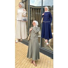 Esvet Etekli Keten Takım