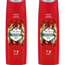 Old Spice 400 ml Şampuan Bearglove 3in1 X2 Adet