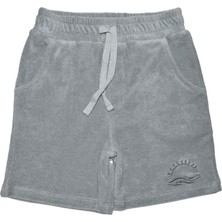 Organickid Terry Erkek Çocuk Gri Havlu Şort