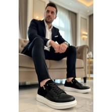 Benerly Erkek Bağcıklı Fermuarlı Deri Sneaker Standart Kalıp Fonksiyonel Dayanıklı Kaliteli Modern
