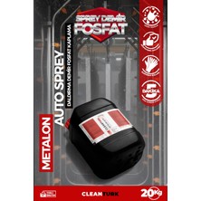 Cleanturk Metalon-Auto Demir Fosfat Kaplama | Sprey & Daldırma, Boya Öncesi Hazırlık 20 kg