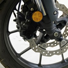 Moto Üçel Honda Nx 500 Uyumlu Kaliper Koruma Siyah