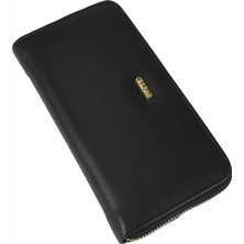 Ollbag 1007 Suni Deri Kadın Cüzdan / Çanta Siyah