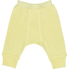 Organickid Serene Bebek Sarı Harem Pantolon