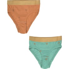 Organickid Charmed Kadın Slip Külot 2'li Set
