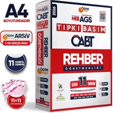 Karakutu Yayınları 2026 MEB-AGS ÖABT Rehber Öğretmenliği ÖSYM Tıpkı Basım 11’li Deneme Paketi Dijital Cevaplı