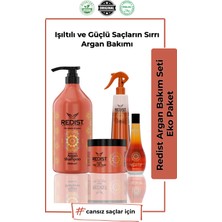 Redist Avantaj  Argan Saç Bakım Seti  | Onarıcı, Besleyici ve Parlatıcı Bakım