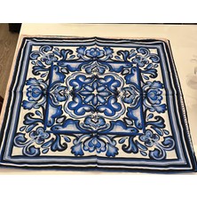 N Craft Seramik Desen Kare Fular