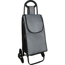 Özbay Lüks Üç Tekerlekli Pazar Arabası,pazar Çantası Katlanır New Model