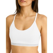 Organickid Basic Kadın Pamuklu Beyaz Bralet