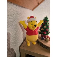 Hasfar Tech Yılbaşı Temalı Ayıcık Figürü – Masa Üstü & Raf Dekoru