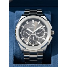 Bigotti Gümüş Çelik Kordon Erkek Kol Saati L-BG.1.10627-2