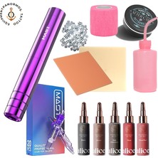 Panormos Tattoo Mast Tour Y22 Pmu Kablosuz Kalıcı Makyaj Makinesi Seti