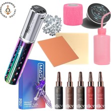 Panormos Tattoo Mast Siya Pmu Kablosuz Kalıcı Makyaj Makinesi Seti