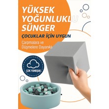 Saby Sünger Oyun Küpleri 100 Adet (Oyun Havuzu Topları Alternatifi)