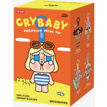 Smiggle Pop Mart - Orijinal Crybaby Vacation Mode On Serisi Vinil Peluş Bebek Süpriz Kör Paket