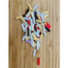 Oya,halhal, Havlu, Halay Mendili, Abiye Akrilik Plastik Kaplama Baget El Işleme Pul 20GR No;12