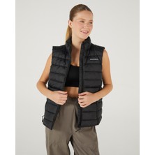 Skechers W Outerwear Padded Vest Kadın Siyah Yelek S242319-001