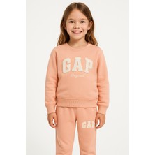 Kr Kids Butik Çocuk Eşofman Takımı | Pamuklu, Uzun Kollu, Düz Renk | Kız  Günlük Spor Takımı