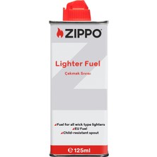 Zippo Premium Lighter Fluid 125 ml Şık Tasarımlı Rüzgar Geçirmez Çakmak Yakıtı
