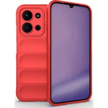 MobaxAksesuar Xiaomi Redmi 15C 4g Kılıf Elde Tutma Kolaylıkla Kaydırmaz Kenar Line Dizayn Optietnik Kapak