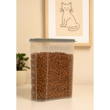 Milo Kapaklı Mama Saklama Kabı 2,4 Lt