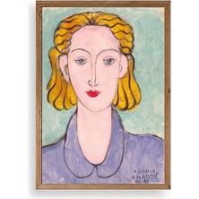 Sinems World Henri Matisse Ahşap Çerçeveli Tablo