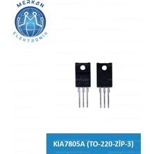 KIA7805A (TO-220-ZİP-3) Orijinal Oto Beyin Tamir Entegreleri Merkan Elektronik